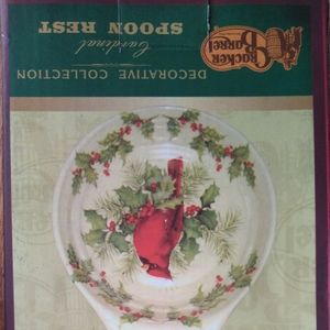 Cracker barrel spoon rest